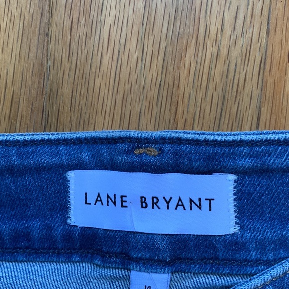 Lane Bryant High Rise Girlfriend Straight Jeans - Picture 3 of 4